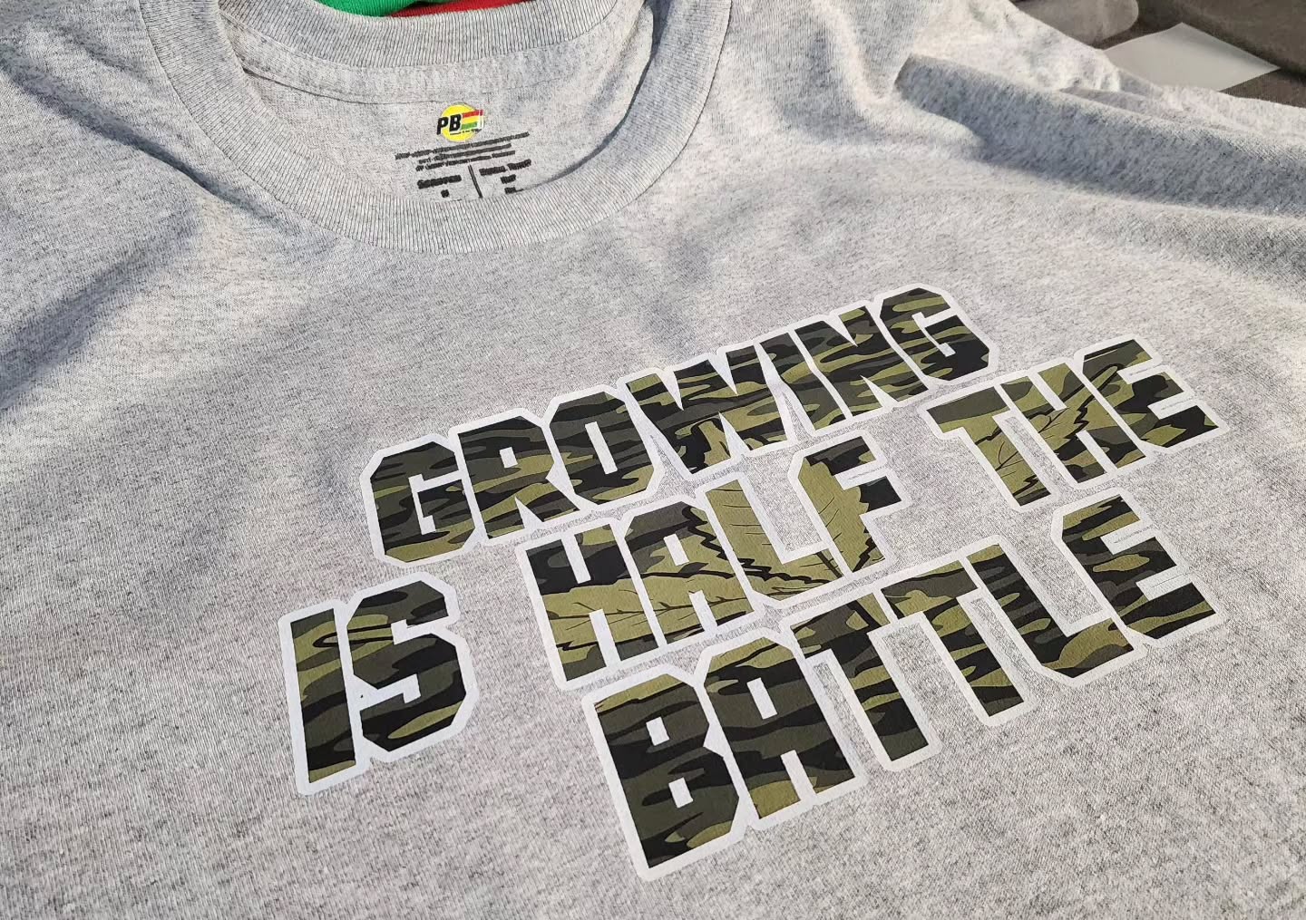 Growing Is Half The Battle Tee