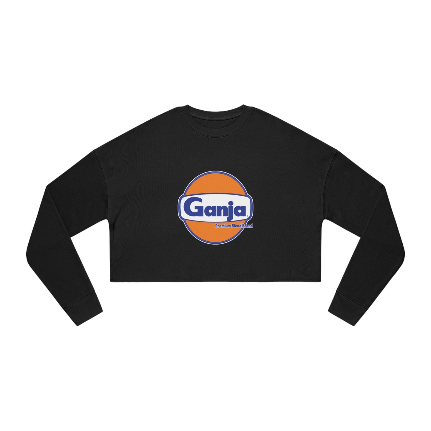 Ganja Gas Cropped Sweatshirt