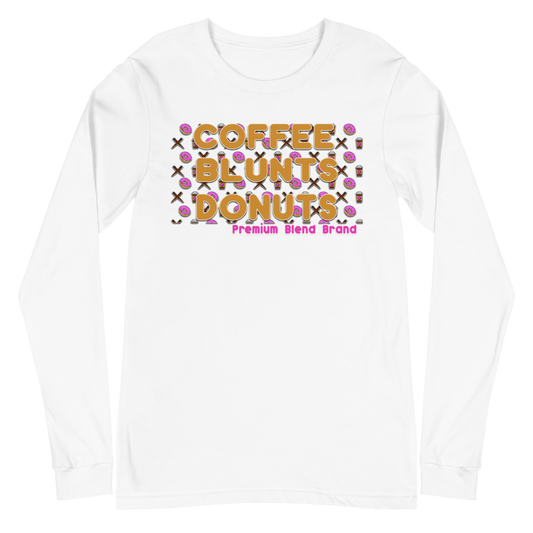 Stoners With Coffee CBD F1 Long Sleeve Tee